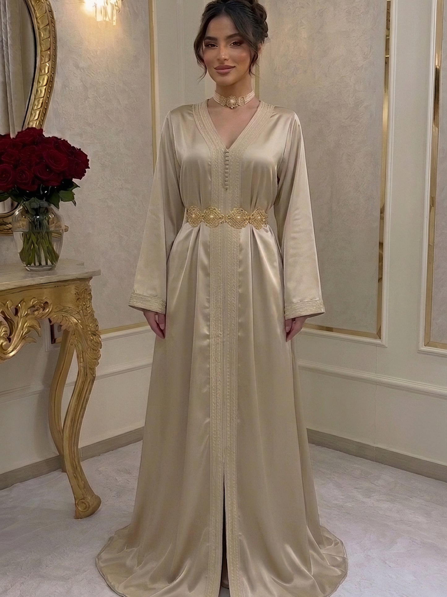 Caftan Alya - Beige