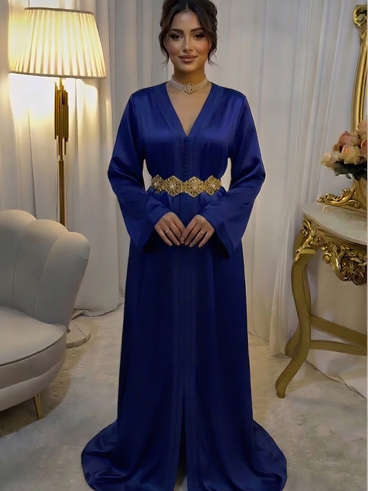 Caftan Alya - Bleu