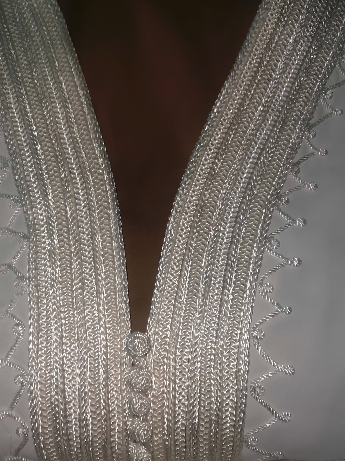 Caftan Leya - Blanc