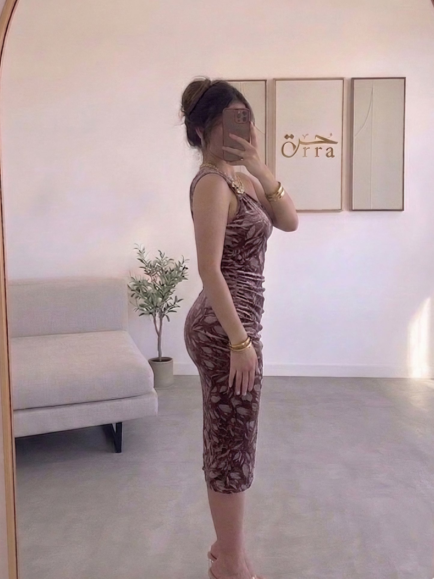 Robe Chanel - Rose Poudré