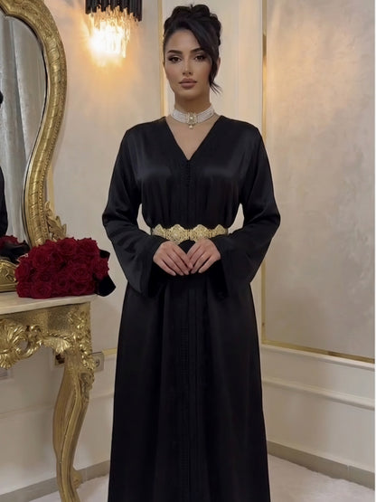 Caftan Alya - Noir