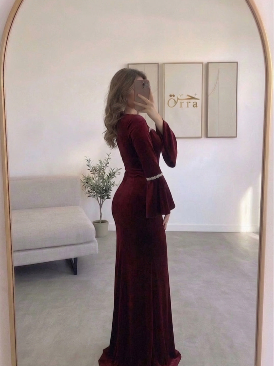 Robe Élena - Grenat