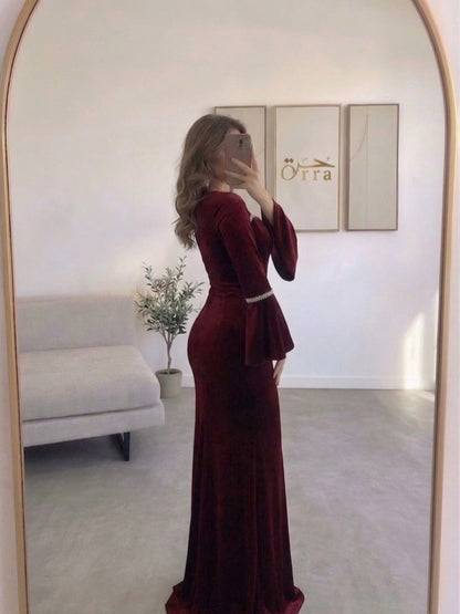 Robe Élena - Grenat