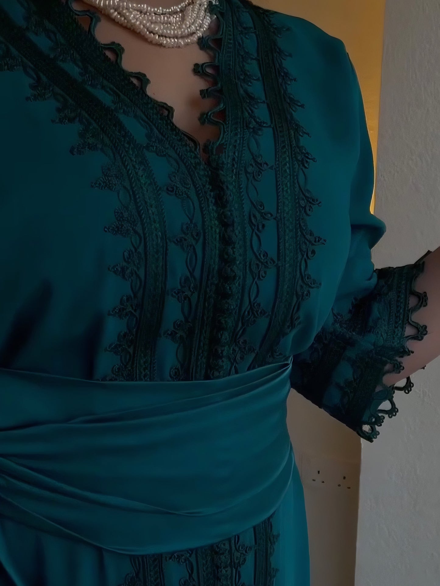 Caftan Neda - Bleu