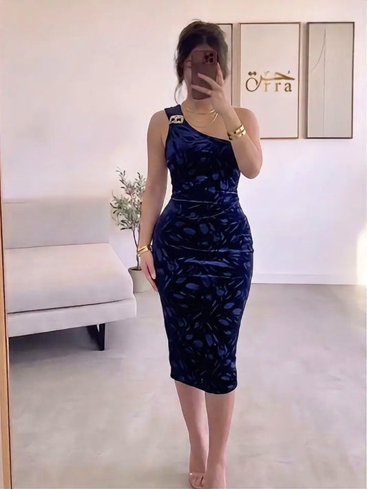 Robe Chanel - Bleu Roi