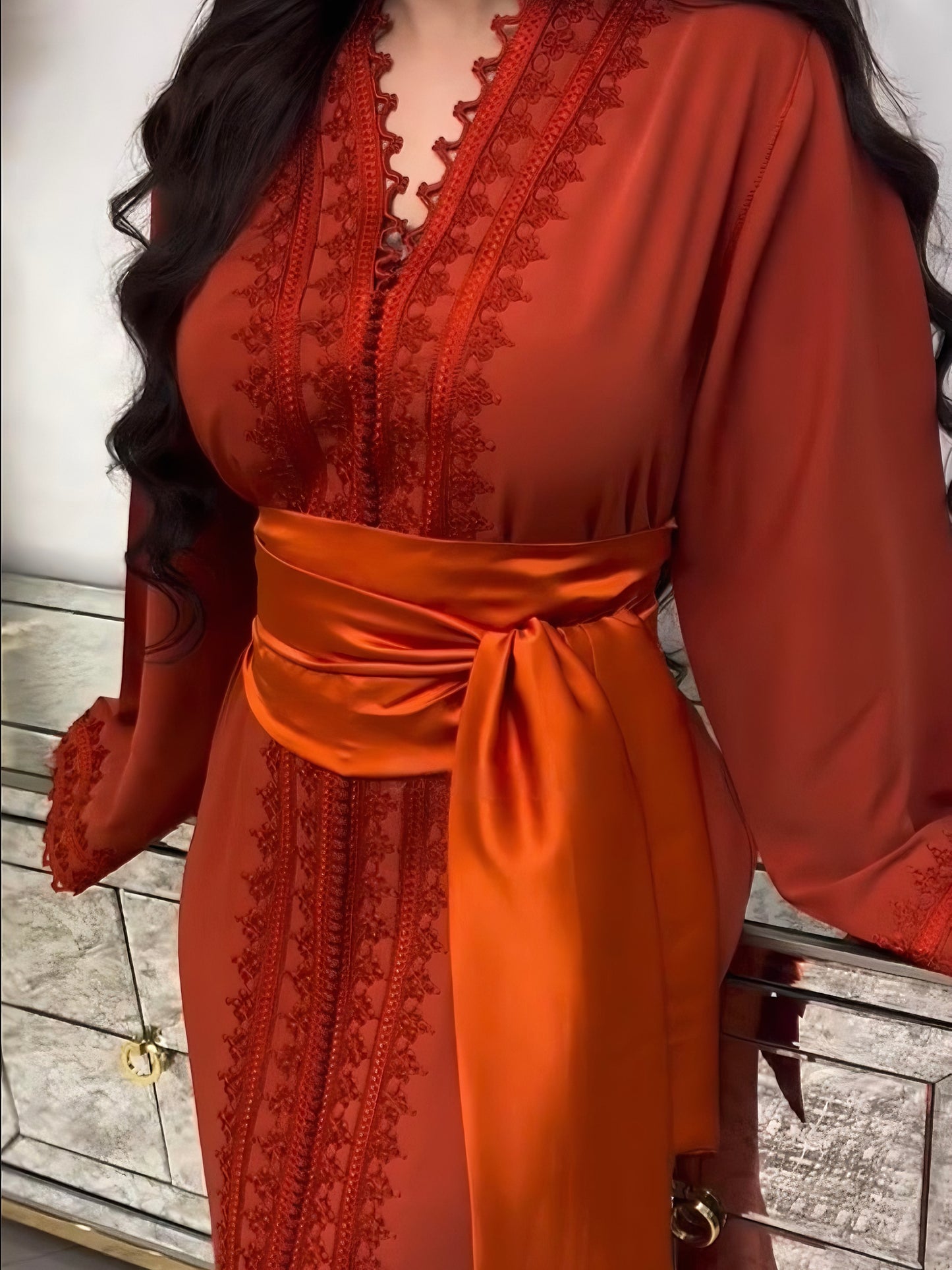 Caftan Neda - Orange
