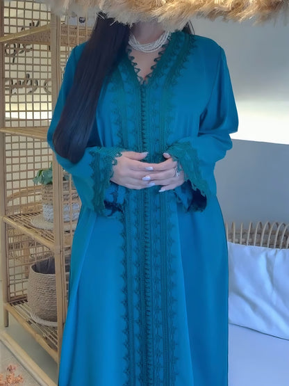 Caftan Neda - Bleu