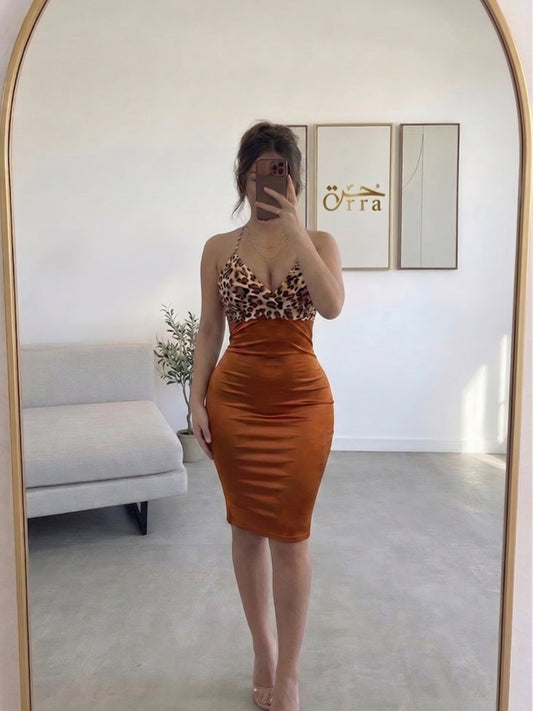 Robe Louna - Cuivré